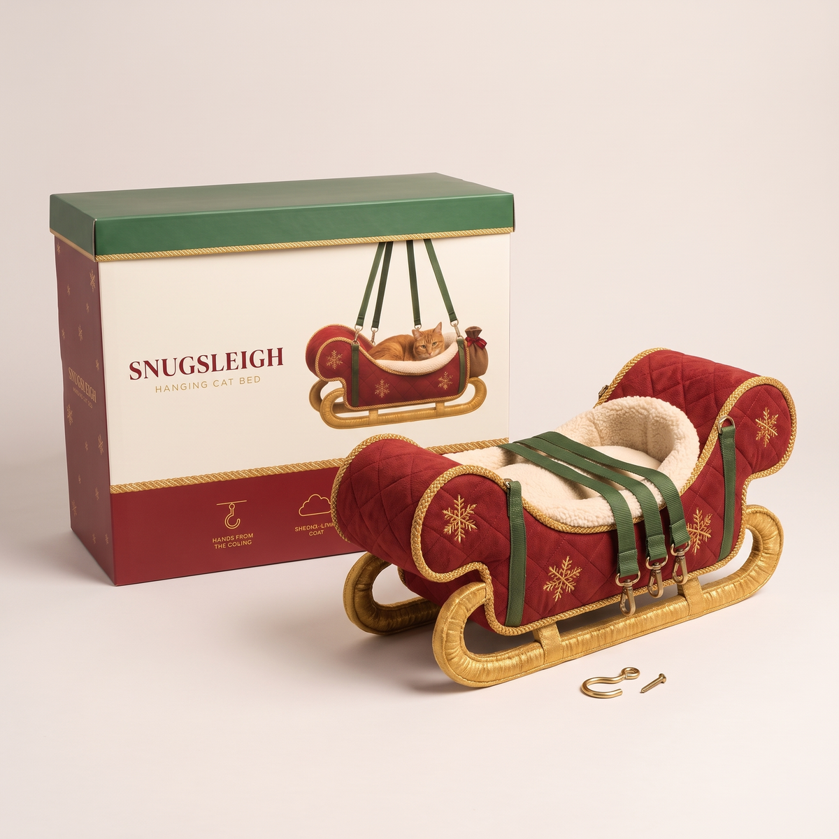 Snugsleigh Hanging Cat Bed